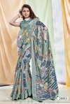 Anuprabha Vol 2 By Vallabhi Linen Printed Sarees Wholesale In India